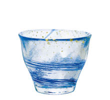 金彩ぐいのみ［11月］ | シリーズ | ハンドメイドガラスの伝統工芸品