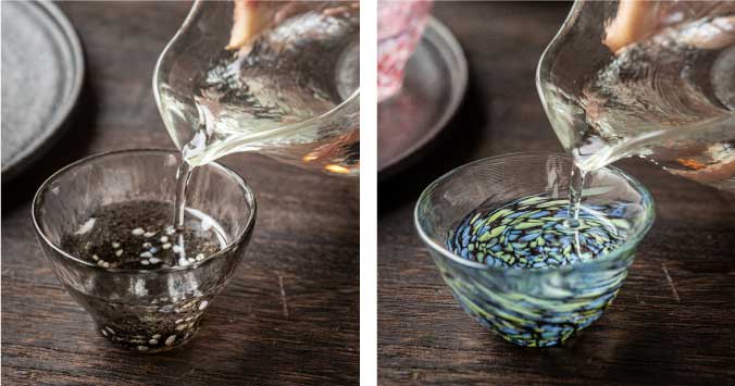 あおもりの肴 盃［7月］ | ピックアップ | ハンドメイドガラスの伝統