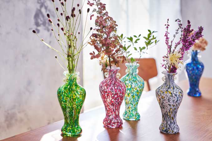 花と、丁寧に暮らす［9月］ | ピックアップ | ハンドメイドガラスの