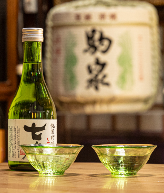 百色の青森 七戸の酒蔵『盛田庄兵衛』 | ハンドメイドガラスの伝統工芸
