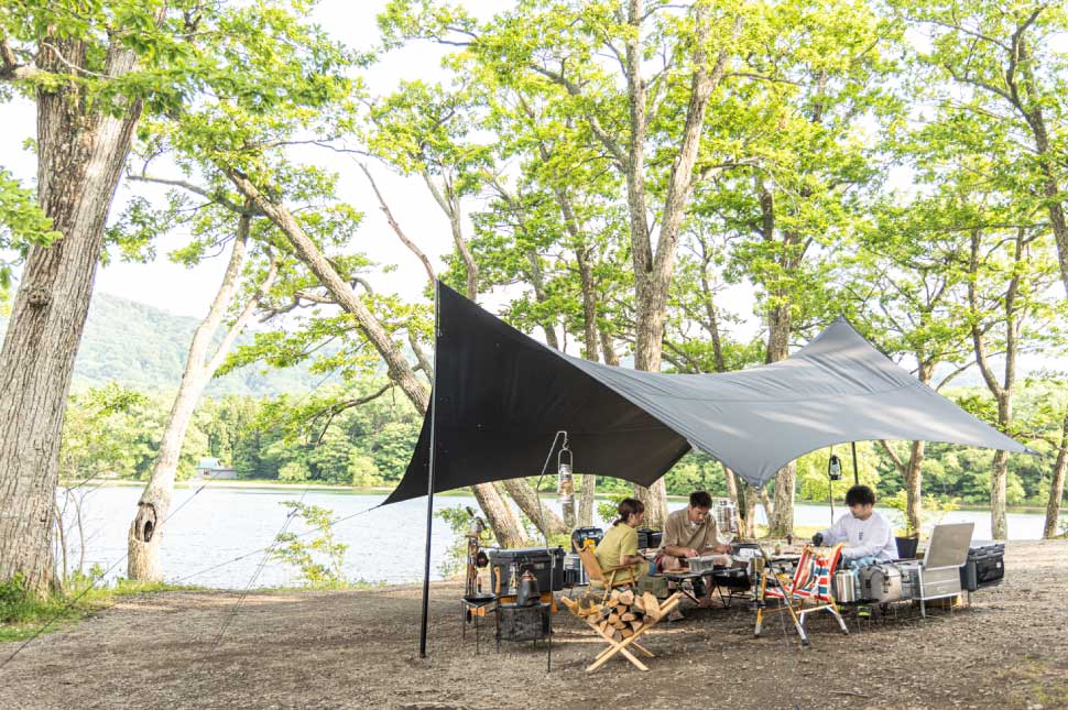 百色の青森 青森キャンプ | ハンドメイドガラスの伝統工芸品「津軽