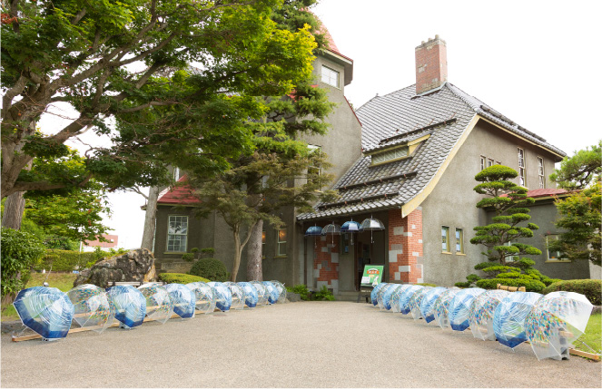 藤田記念庭園の風景写真です