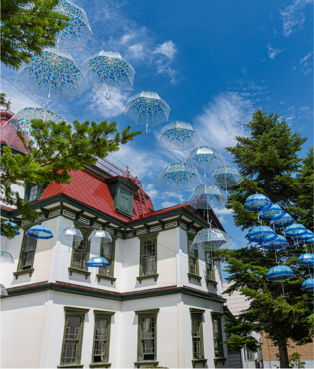 百色の青森 津軽びいどろの風鈴傘が彩る、青森の夏景色 | ハンドメイド